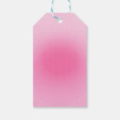 Trendy Elegante Roze Kleur Custom Blank Sjabloon Cadeaulabel (Achterkant)