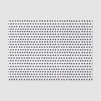 Trendy Elegante Zwart-witte Patroon van het Stip Tissuepapier