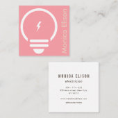 trendy elektrisch visitekaartje (Voorkant / Achterkant)
