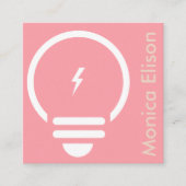 trendy elektrisch visitekaartje (Voorkant)