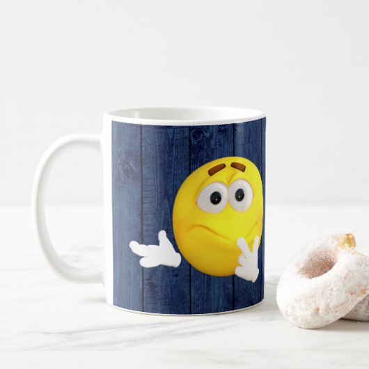 Trendy Emoji Koffiemok (Met donut)
