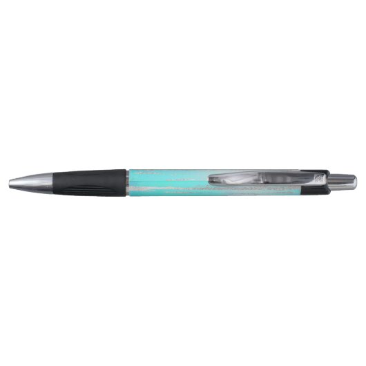 Trendy en chic blue en Silver Pen (Achterkant)