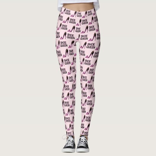 TRENDY EN CHIQUE SCHOENENKONINGIN LEGGINGS (Voorkant)