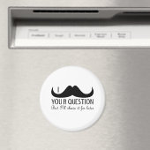 Trendy en cool Ik vermink je een vraag Magneet (Insitu (Vaatwasser))