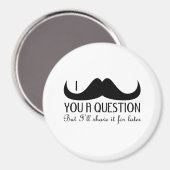 Trendy en cool Ik vermink je een vraag Magneet (Voorkant / Achterkant)