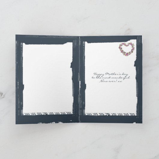 Trendy en de moderne kaart van het Moederdag van (Binnen)