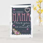 Trendy en de moderne kaart van het Moederdag van (Gele Bloem)