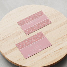 Trendy en elegant | Vet Stijlvolle Bloemen Visitekaartje