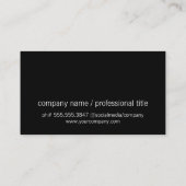 Trendy en Elegant Visitekaartje (Achterkant)