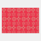 Trendy en feestelijke kerst inpakpapier vel (Voorkant 3)