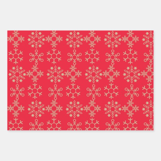 Trendy en feestelijke kerst inpakpapier vel (Voorkant 3)