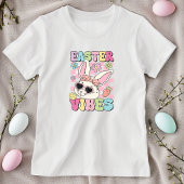Trendy en Groovy Pasen Vibes Bunny T-shirt