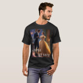 Trendy en leuke titels: "Blijf cool, blijf Casual" T-shirt (Voorkant volledig)