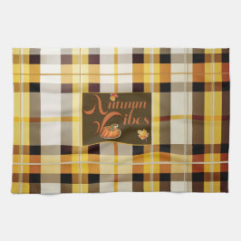 Trendy en stijlvol "Autumn Vibes" Theedoek