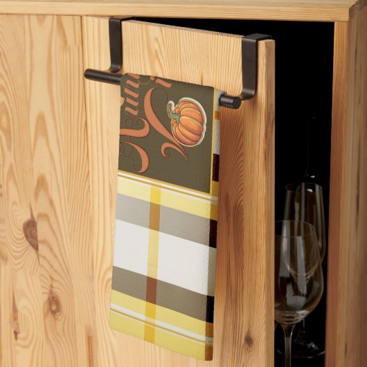 Trendy en stijlvol "Autumn Vibes" Theedoek (Derde Gevouwen)