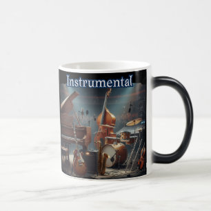 Trendy en stijlvol instrumentaal magische mok