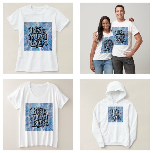 Trendy en stijlvolle beste mam ooit t-shirt