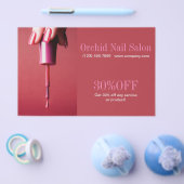 Trendy Esthetician SPA Nagel Salon Prijslijsten Flyer (Enkel)