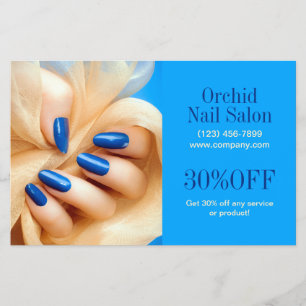 Trendy Esthetician SPA Nail Salon prijslijsten Flyer