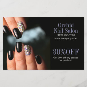 Trendy Esthetician SPA Nail Salon prijslijsten Flyer