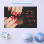Trendy Estheticienne SPA Nagel Salon Prijslijsten Flyer (Enkel)