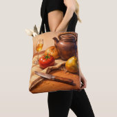 Trendy Esthetische Dagelijkse Canvas Tote Tas (Dichtbij)