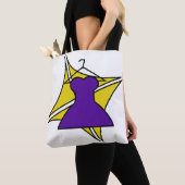 Trendy Esthetische Dagelijkse Canvas Tote Tas (Dichtbij)