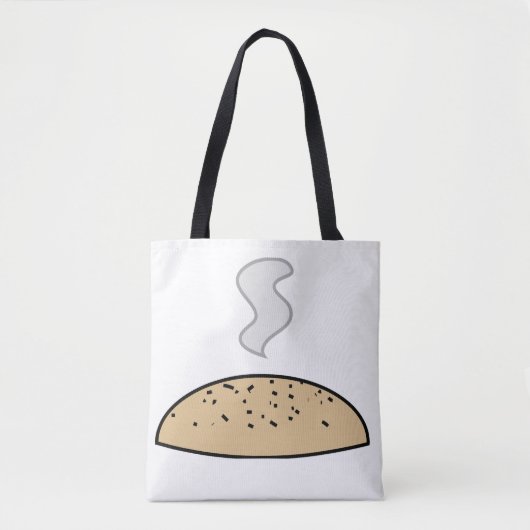 Trendy Esthetische Dagelijkse Canvas Tote Tas (Voorkant)