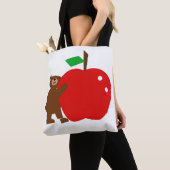 Trendy Esthetische Dagelijkse Canvas Tote Tas (Dichtbij)