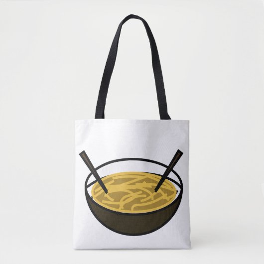 Trendy Esthetische Dagelijkse Canvas Tote Tas (Voorkant)