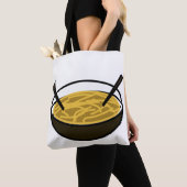 Trendy Esthetische Dagelijkse Canvas Tote Tas (Dichtbij)