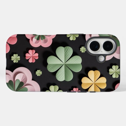 Trendy esthetische iPhone Case AI-ontwerp (Achterkant (horizontaal))