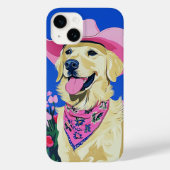 Trendy esthetische Schattigee Preppy Dog Case-Mate iPhone Case (Achterkant)