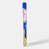 Trendy esthetische Schattigee Preppy Dog Case-Mate iPhone Case (Achterkant / Links)