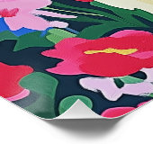 Trendy esthetische Schattigee Preppy Dog Perfect Poster (Hoek)