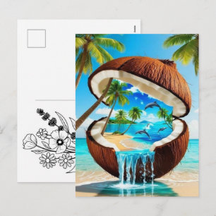 Trendy Esthetische Zomer 2026 Behang Voor Telefoon Feestdagenkaart