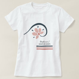 Trendy etherische bloemolieën Aromatherapie T-shirt