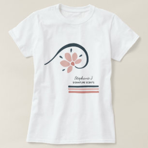 Trendy etherische bloemolieën Aromatherapie T-shirt