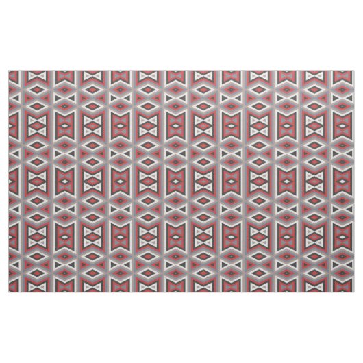 Trendy Ethnic American Native Indian Tribe Pattern Stof (Fat Quarter)