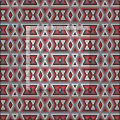 Trendy Ethnic American Native Indian Tribe Pattern Stof (Delen)
