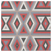 Trendy Ethnic American Native Indian Tribe Pattern Stof (Close Up)