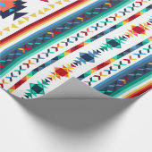 trendy etnische tribale cadeaupapier (Hoek)