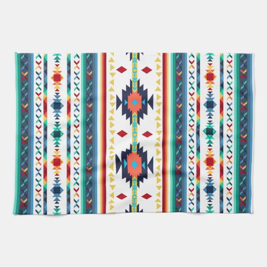 trendy etnische tribale theedoek (Horizontaal)