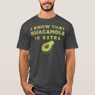 Trendy Etra Guac avocado humor T-shirt