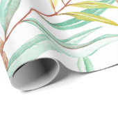 Trendy Eucalyptus bloemenontwerp Cadeaupapier (Rol Hoek)