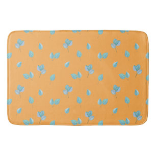 Trendy Eucalyptusbladeren op Marigold  Badmat