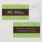 Trendy Event Planner Visitekaartje (Voorkant / Achterkant)