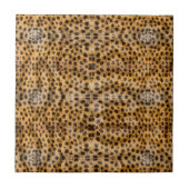 Trendy Exotic Cheetah Fur Pattern Animal Print Tegeltje (Voorkant)