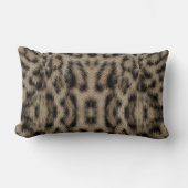 Trendy Exotic Snow Leopard Pattern Animal Print Kussen (Voorkant)