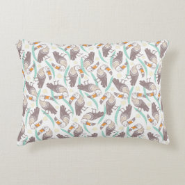 Trendy exotic toucans accent kussen